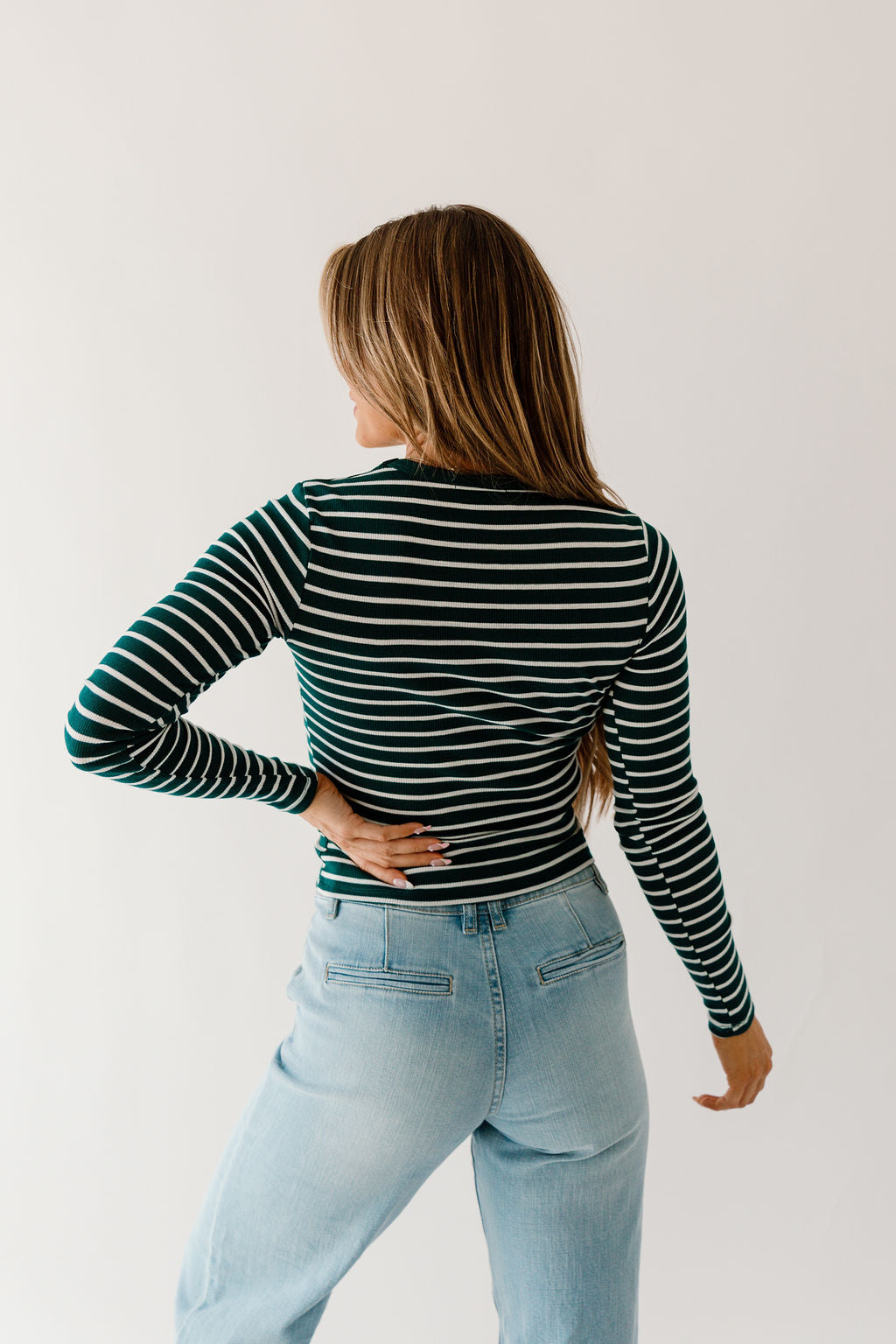 August Striped Top