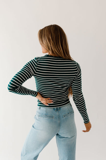 August Striped Top