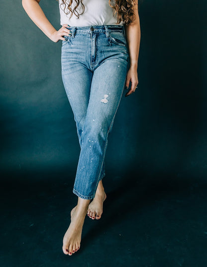 Kancan High-Rise Mom Jeans