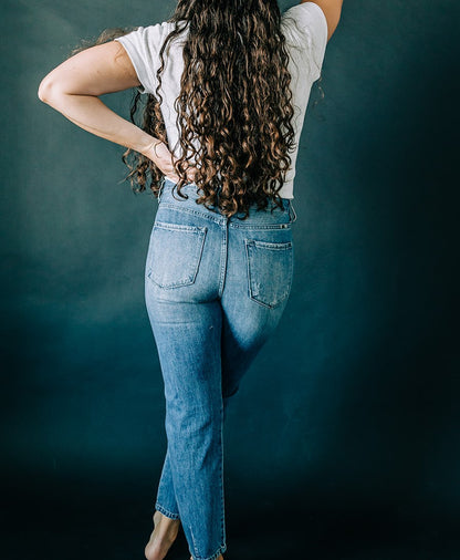 Kancan High-Rise Mom Jeans