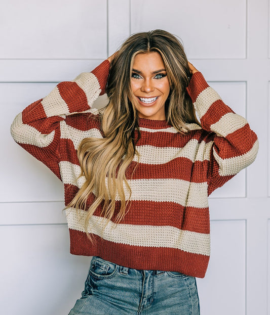 Sutton Striped Sweater