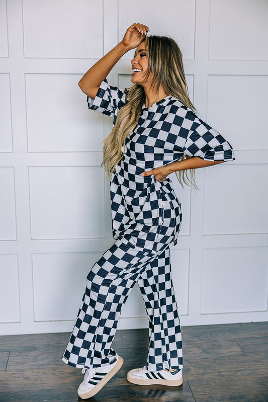 Tatum Checkered Set