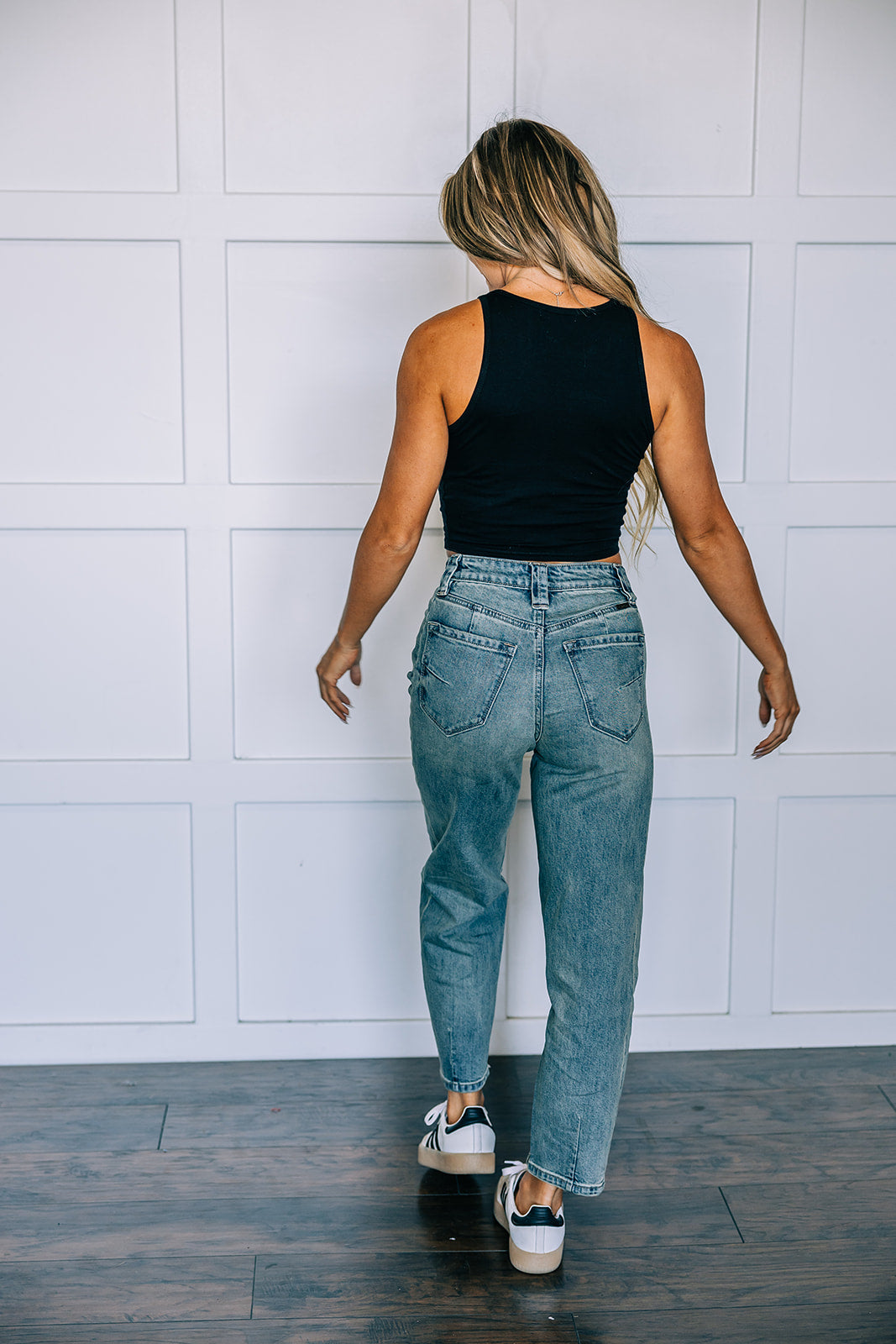 Kancan Stretchy Barrel Jeans