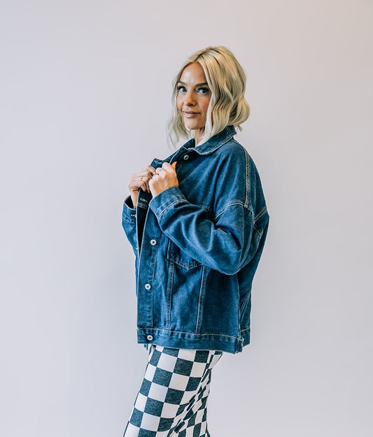 Teagan Oversized Denim Jacket