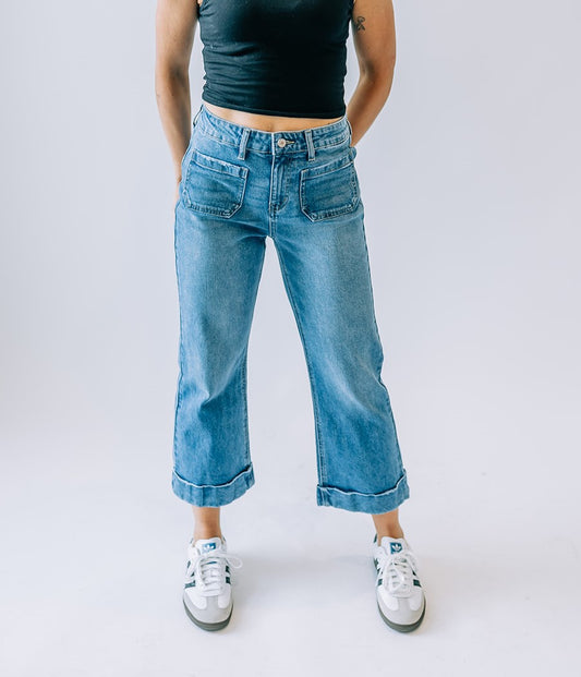 Kancan Cuffed Crop Pants