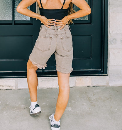 Kancan Barrel Bermuda Shorts