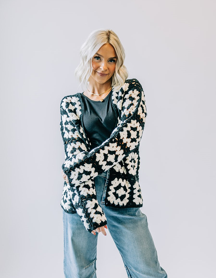 Whitney Crochet Cardigan