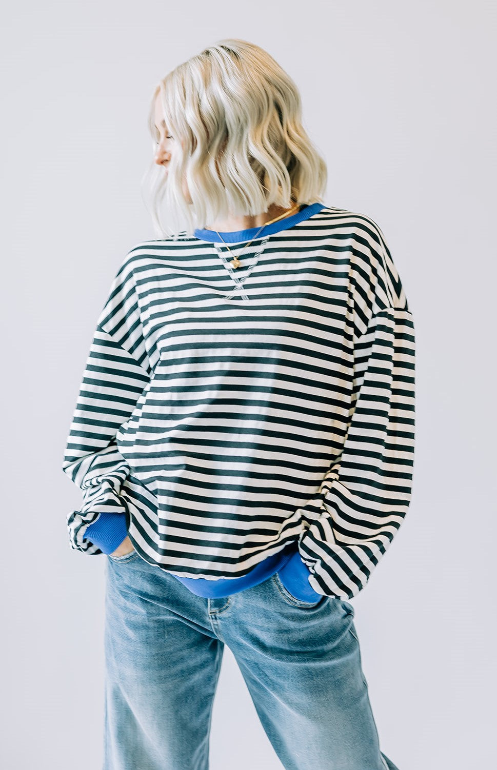 Tai Striped Sweatshirt