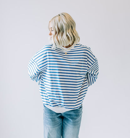 Spencer Striped Sweatshirt