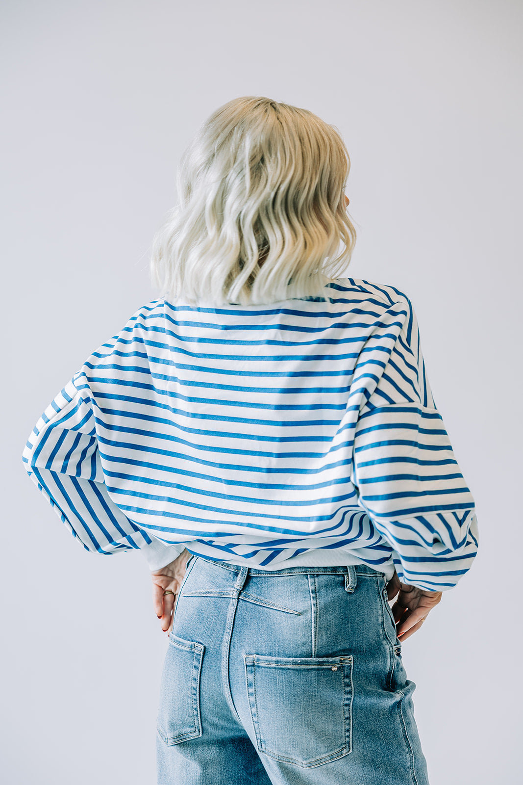 Spencer Striped Sweatshirt