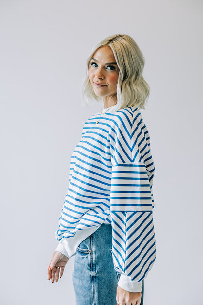 Spencer Striped Sweatshirt