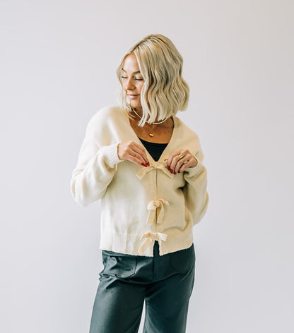 Kass Bow Cardigan