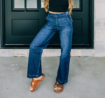 Kancan Side-Zip Denim