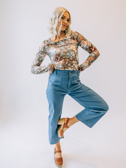 Noah Cropped Wide-Leg Pants | 5 Colors
