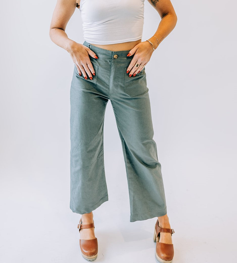 Noah Cropped Wide-Leg Pants | 5 Colors