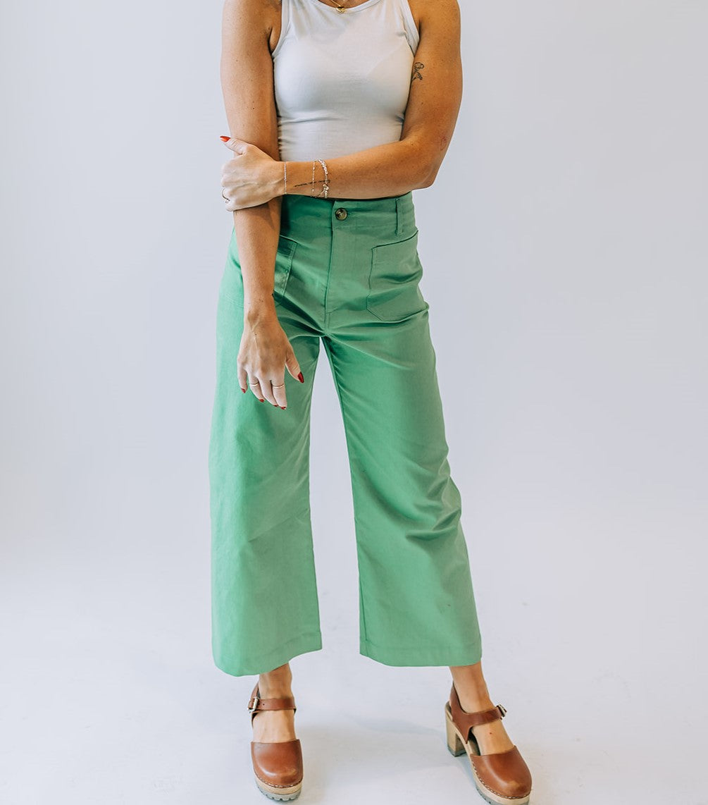 Noah Cropped Wide-Leg Pants | 5 Colors