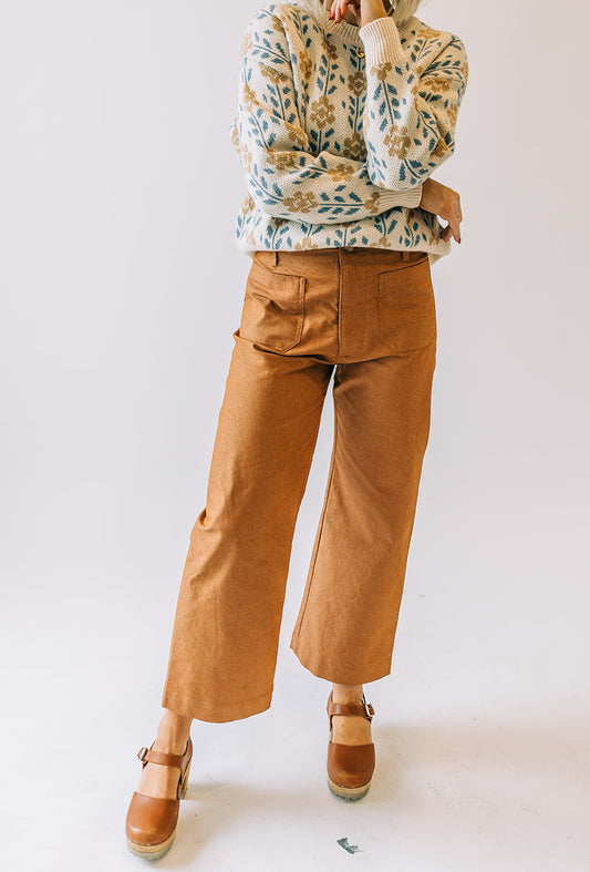Noah Cropped Wide-Leg Pants | 5 Colors