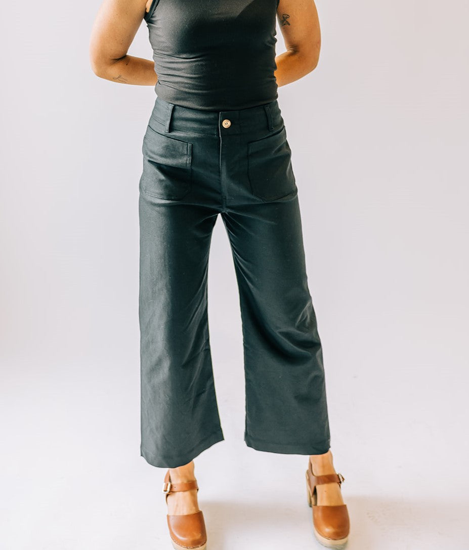 Noah Cropped Wide-Leg Pants | 5 Colors