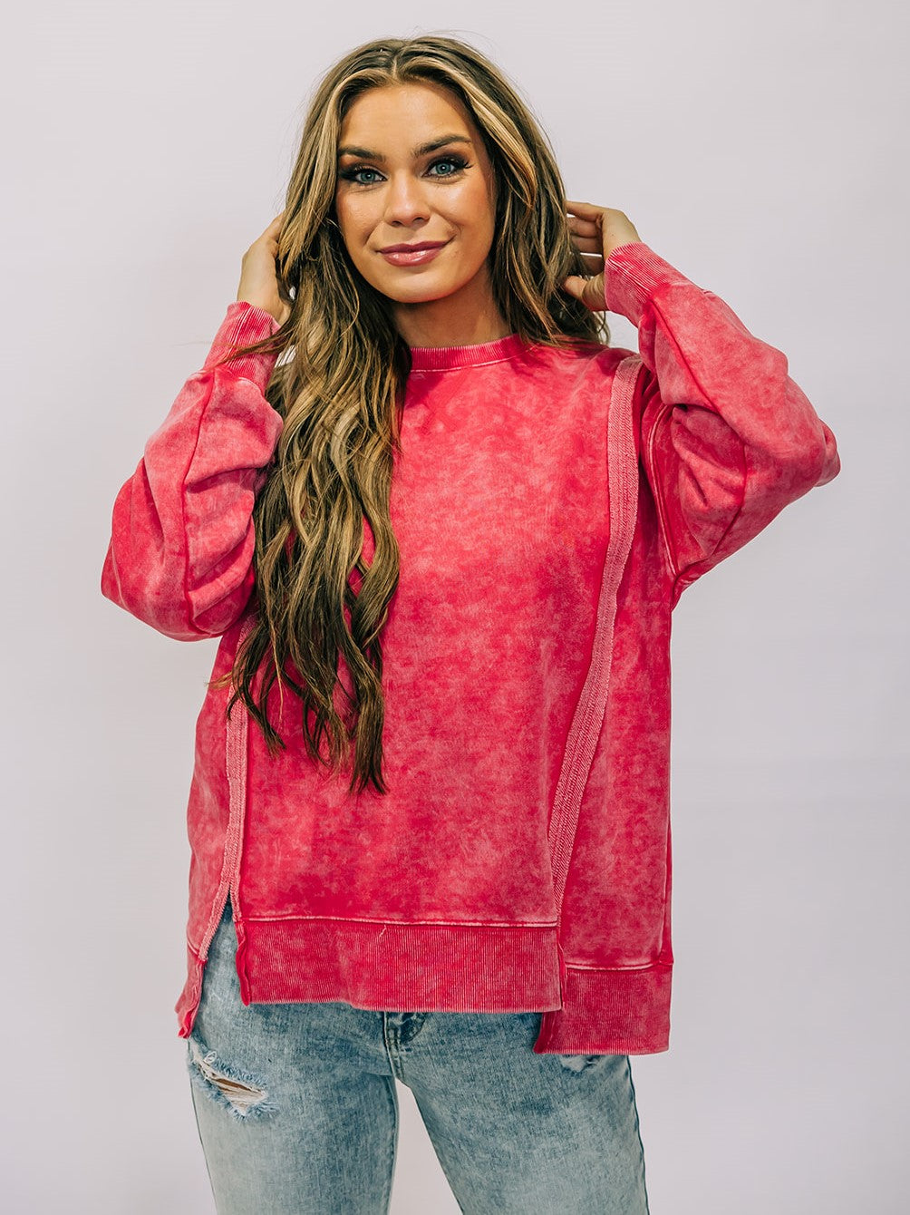 Melanie Crew-Neck Sweatshirt