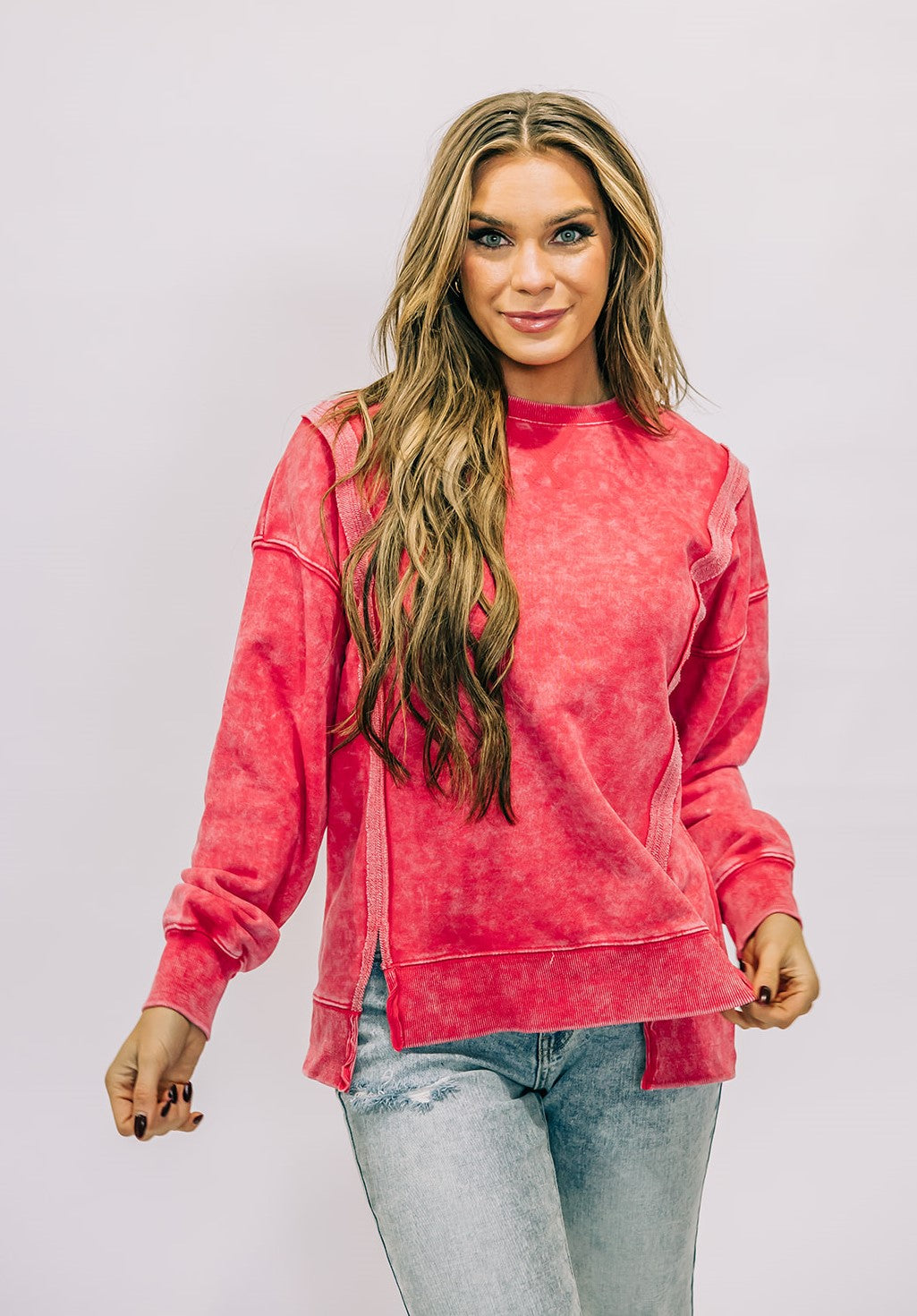 Melanie Crew-Neck Sweatshirt