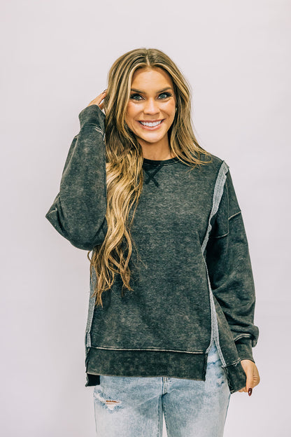 Melanie Crew-Neck Sweatshirt