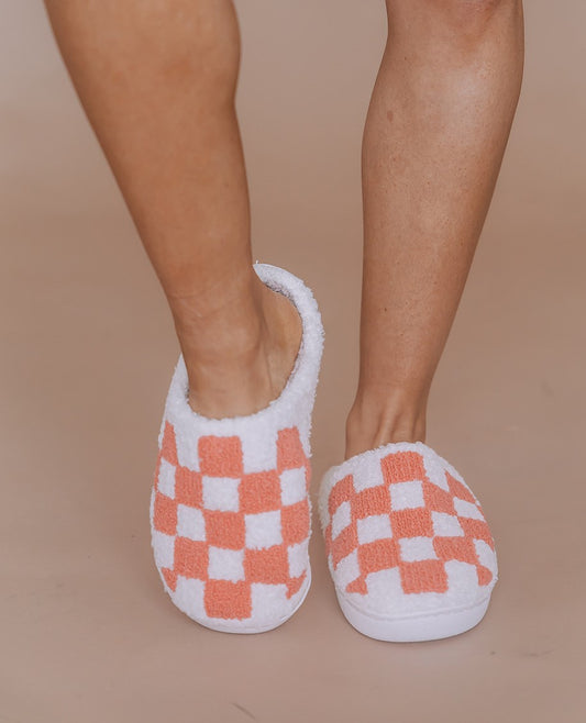Checkered Slippers