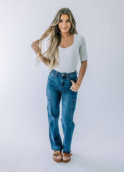 Judy Blue High Waist Cargo Denim