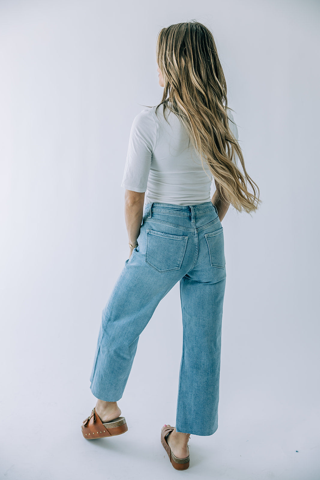 Vervet Wide-Leg Crop Denim