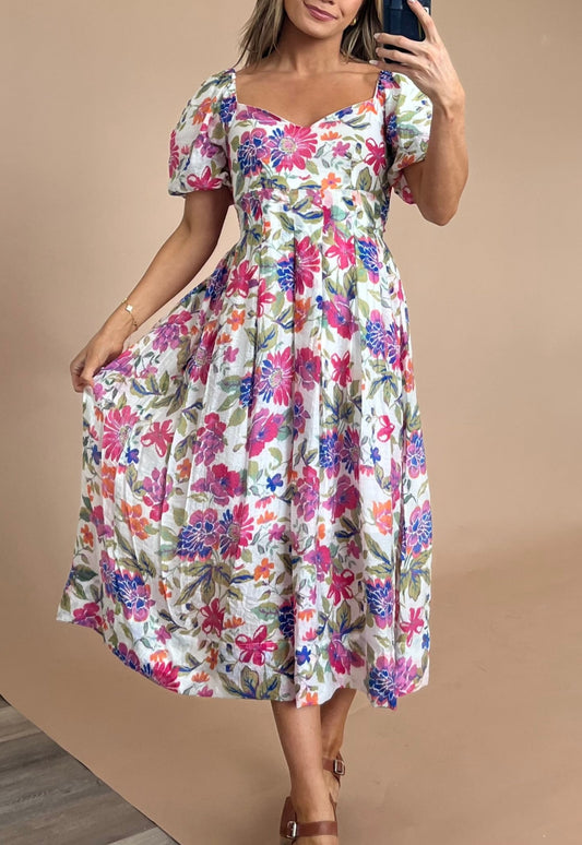 Tia Floral Dress