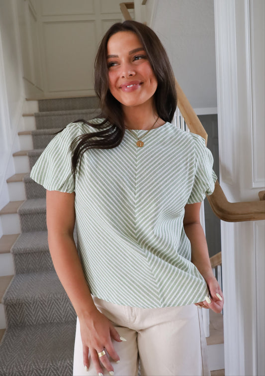 Lizzy Striped Top