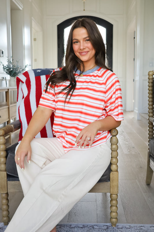 Myles Striped Tee