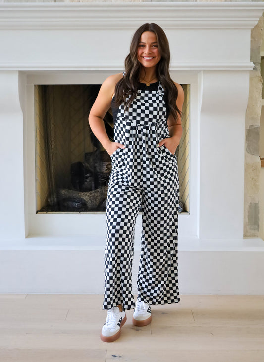 Tyler Checkered Overalls