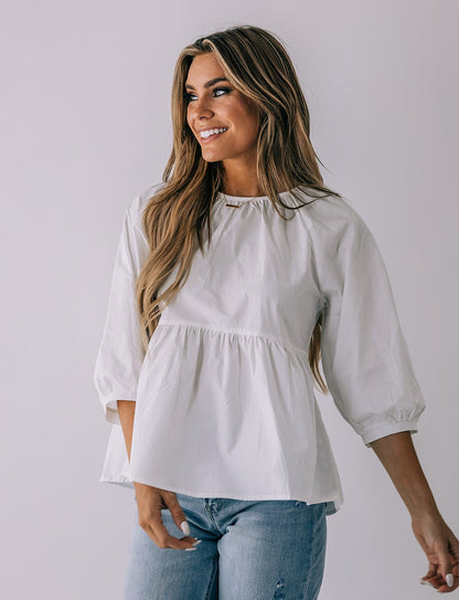 Viv Bow-Back Shirt