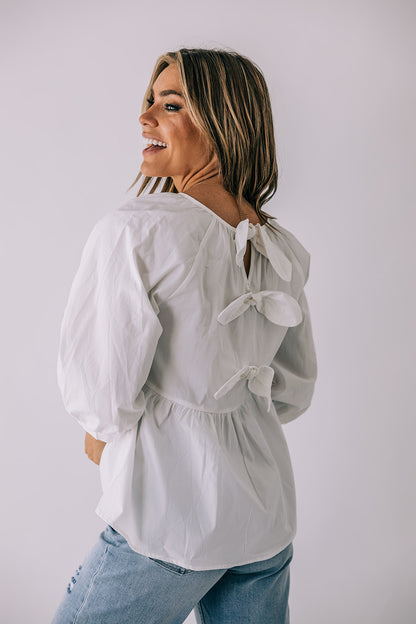 Viv Bow-Back Shirt