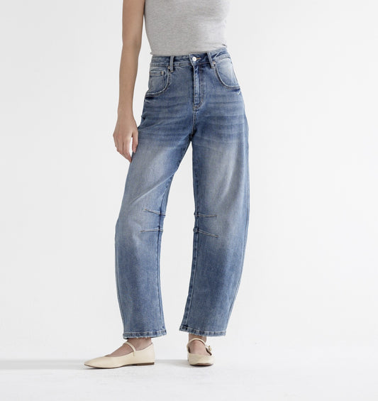 MICA Stretchy Barrel Jeans